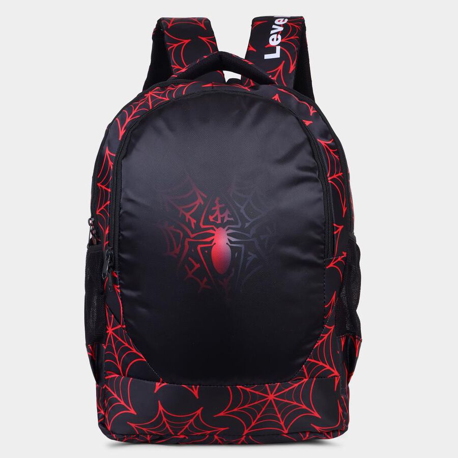 Black, Red Backpack with Laptop Sleeve, 35 L(Approx), , large image number null