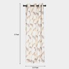 5ft. Cream Window Curtain, , small image number null