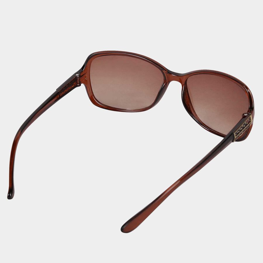 Women's Plastic Gradient Oval Sunglasses, , large image number null