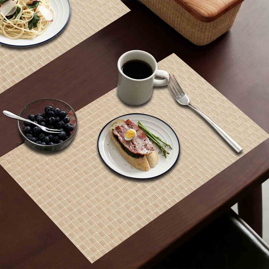 Pvc Table Mat Set of 6, , large image number null