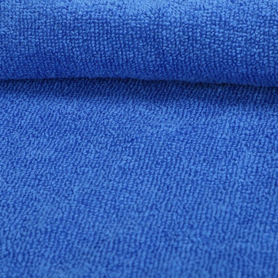 330 GSM Blue Cotton Hand Towel, , large