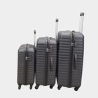 4-Wheel Dark Grey Polypropylene Hard Case Trolley, Small + Medium + Large, , small image number null