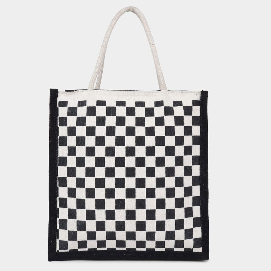 White Canvas Lunch Bag, , large image number null