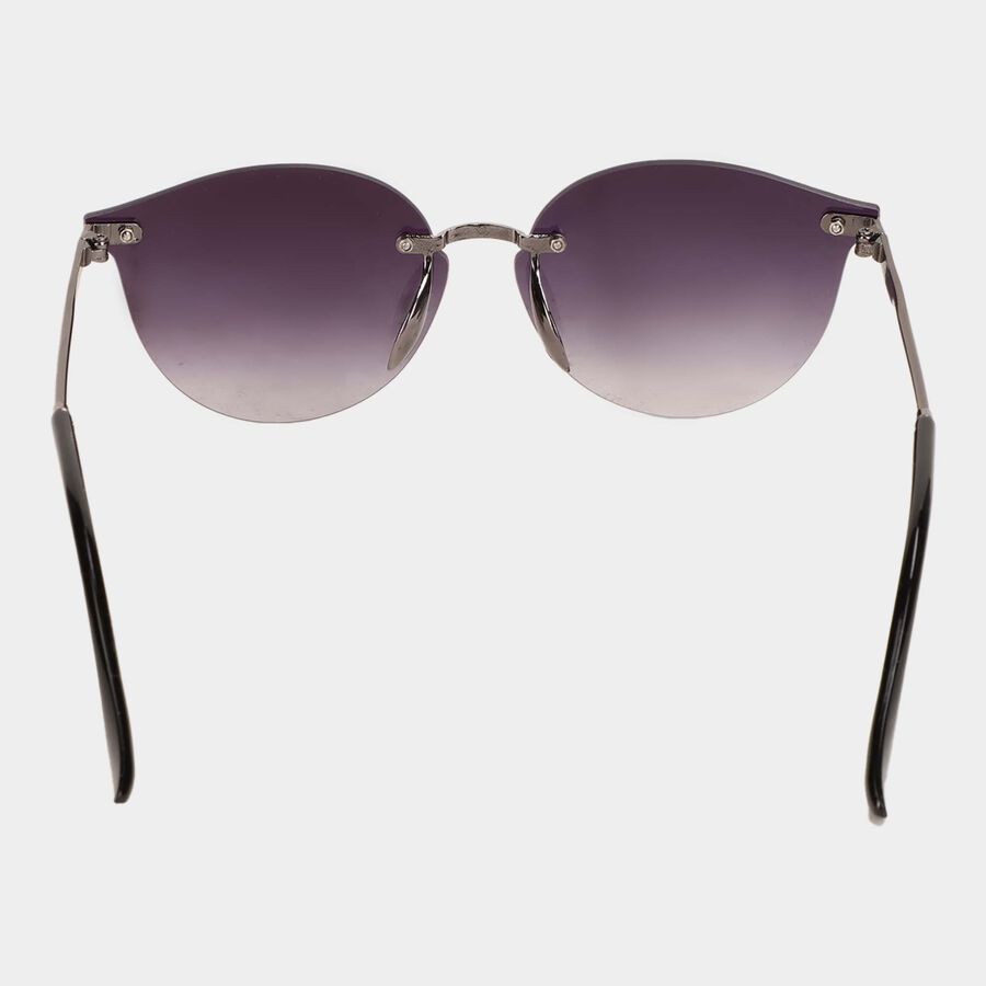 Women's Metal Square Sunglasses, , large image number null