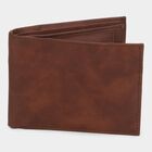 Men's Brown Polyurethane Wallet, , small image number null