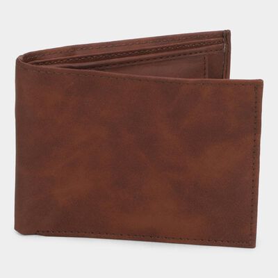 Men's Bi-Fold Polyurethane Wallet