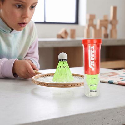 Kid's Light Green Feather Cork Set of 6Pcs
