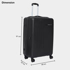 8-Wheel Polypropylene Hard Case Trolley, Large, , small