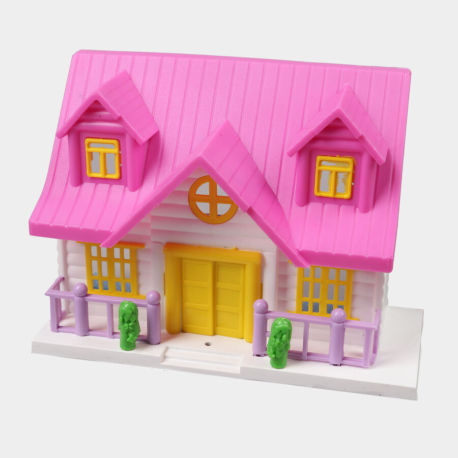 Kid's Plastic Doll House, , large image number null