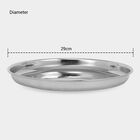 Stainless Steel Plate (Thali) - 29cm, , small image number null