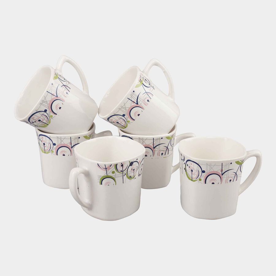 120 ml Stoneware Cup, Set of 6, , large image number null