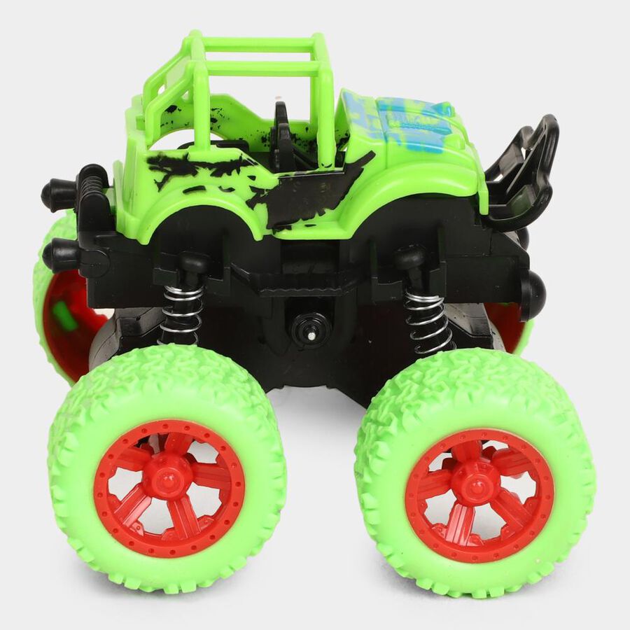 Kid's Plastic Inertia Toy Car - Color/Design May Vary, , large image number null