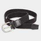 Men's Black Canvas Casual Belt, , small image number null