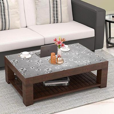 Grey PVC Center Tablecover