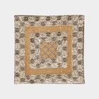 Beige Polyester Cushion Cover, , small image number null