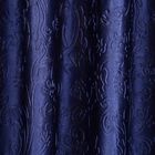 7ft. Dark Blue Microfiber Door Curtain, , small image number null