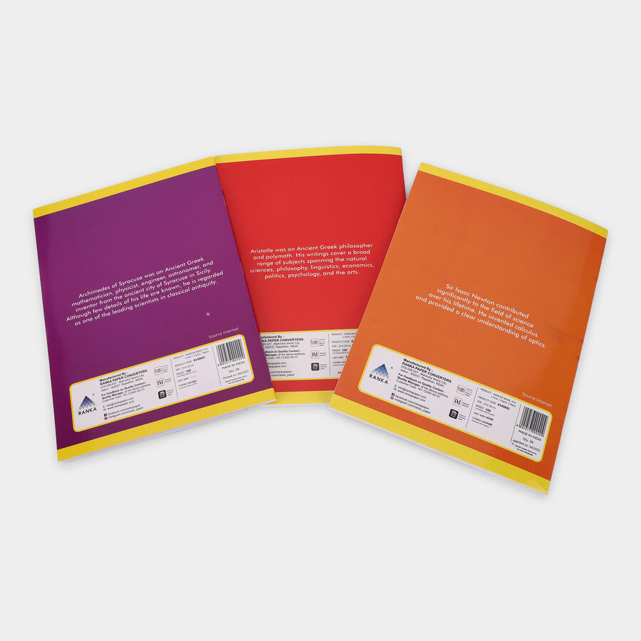 3 Subjects Notebook, , large image number null