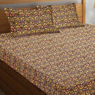 120 GSM Brown Microfiber Double Bedsheet, , small image number null