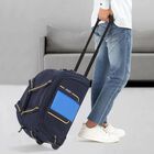 Dark Blue Polyester Duffle Trolley, , small image number null
