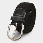 Men's Black Pu Casual Belt, , large