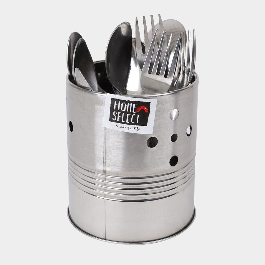 Stainless Steel Utensil Stand, , large image number null