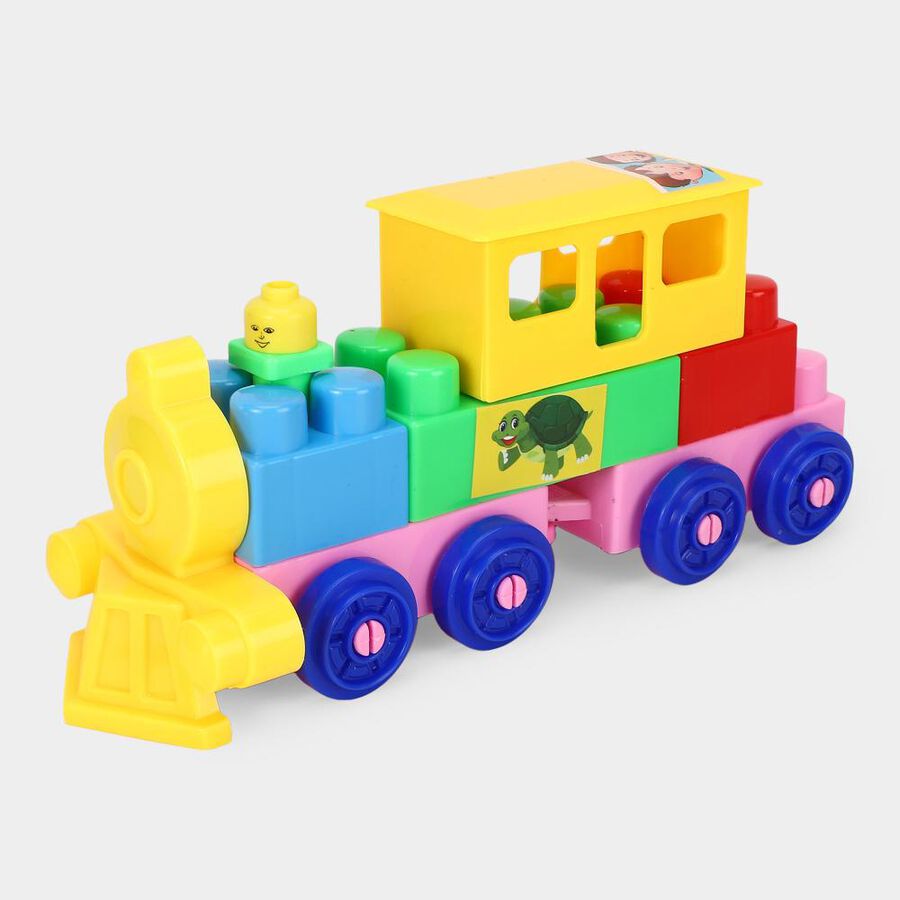 Plastic Blocks Toy(Design/Colour may vary), , large