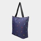Women's Blue Fabric Tote Bag, , small image number null