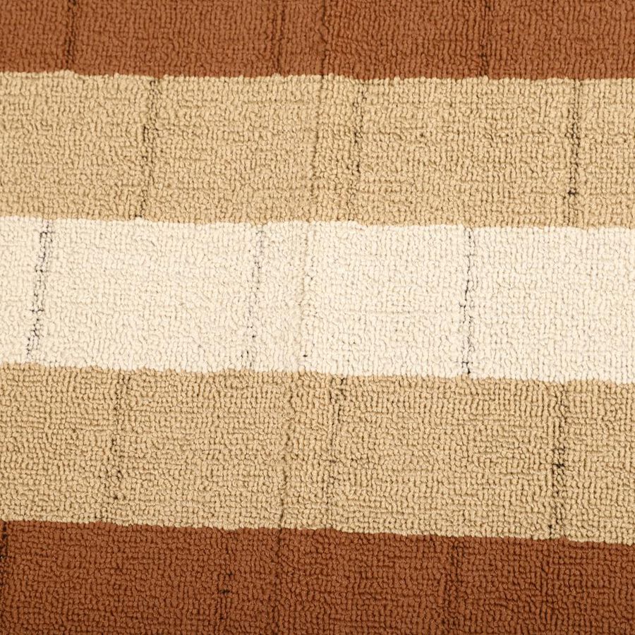 Anti-Skid Brown Polyester Door Mat, , large