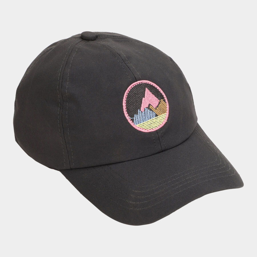 Black Men's Canvas Cap, , large image number null