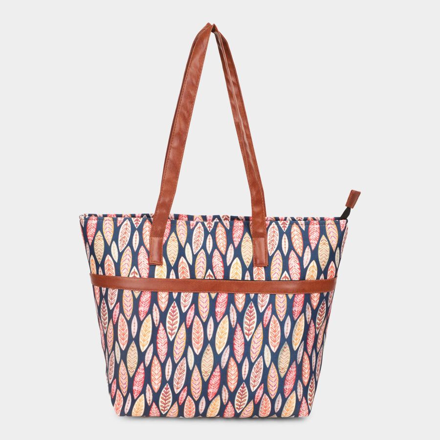 Women's Blue Fabric-Polyester Tote Bag, , large image number null