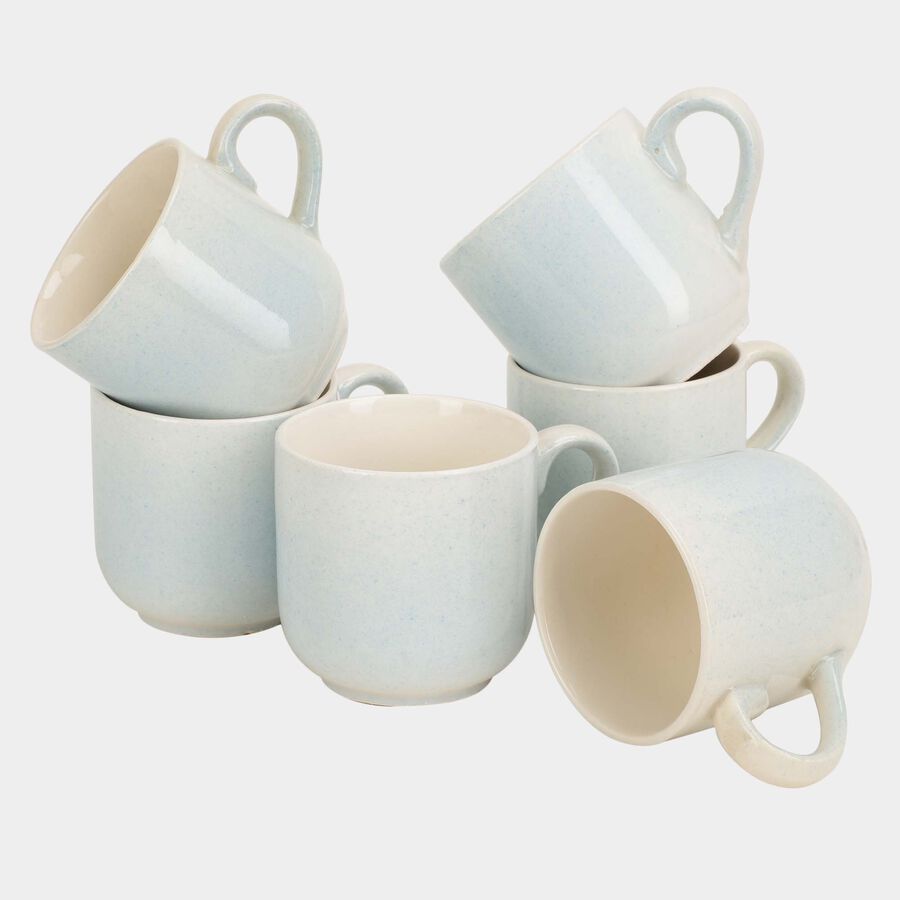 120 ml Stoneware Cup, Set of 6, , large image number null