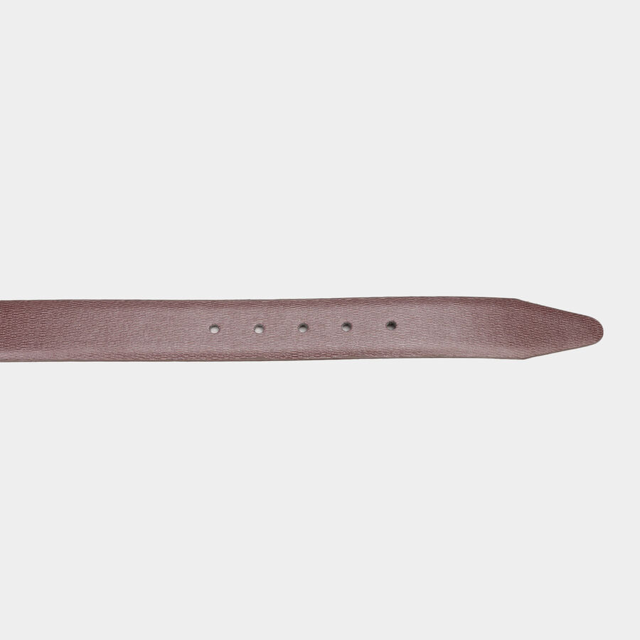 Men's Polyurethane Casual Belt, Size 40, Textured, , large image number null