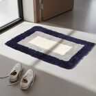 Anti-Skid Polyester Bath Mat, Set of 2, , small image number null