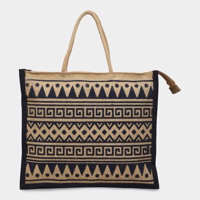 Beige Jute Bag