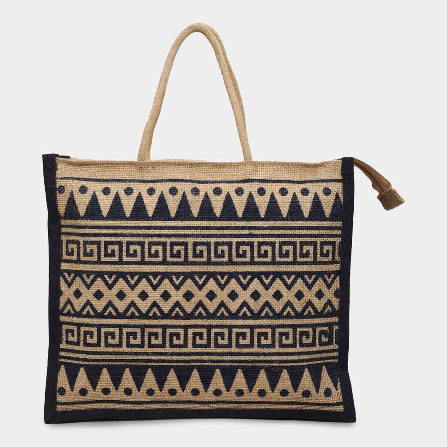 Beige Jute Bag, , large image number null