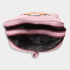 Women's Peach Polyurethane Backpack, , small image number null