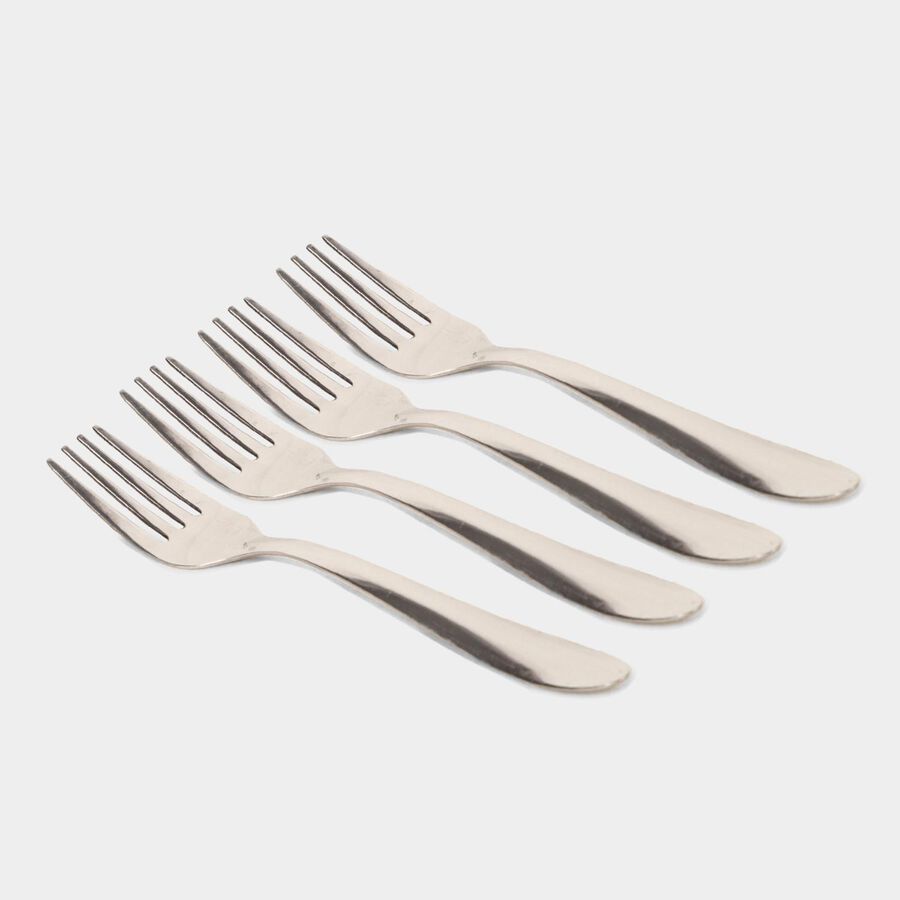 Stainless Steel Fork Set of 4, , large image number null