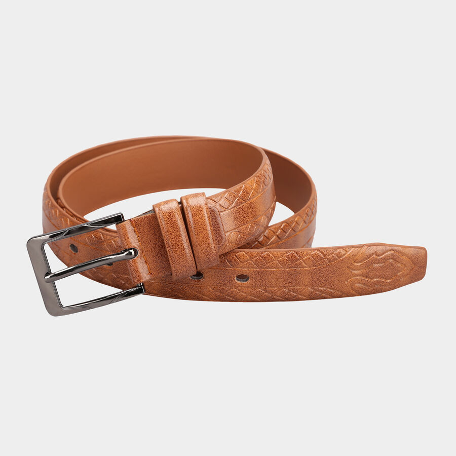 Men Casual Tan Belt (36 in.), , large image number null