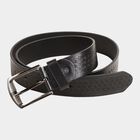 Men's Black Polyurethane Casual Belt, 38 in. Waist, , small image number null