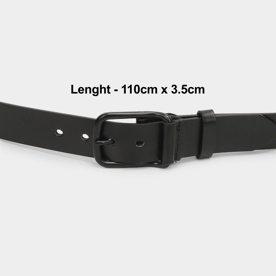Men's Brown Polyurethane Belt, , large image number null