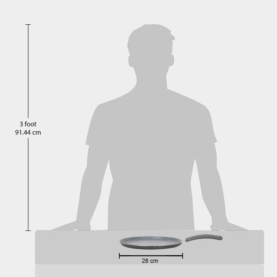 Induction Compatible Non-Stick Tawa, 28 cm Dia., , large image number null