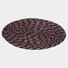 Wine Polyester Cotton Door Mat, , small