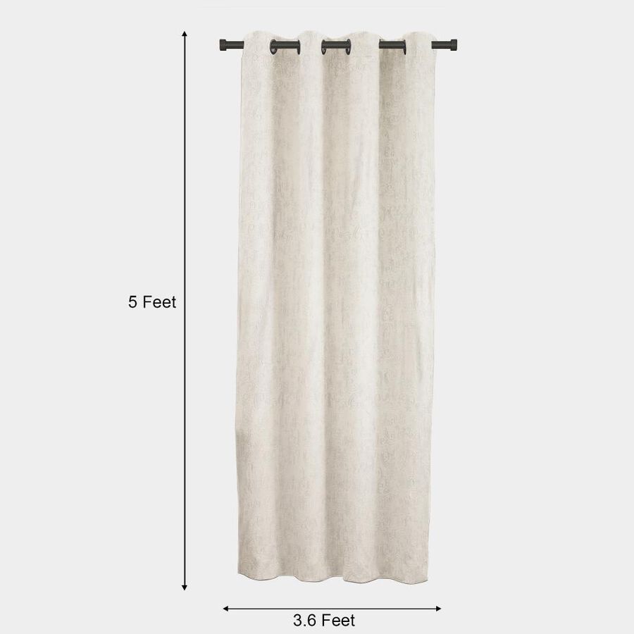 5ft. Cream Curtain, , large image number null