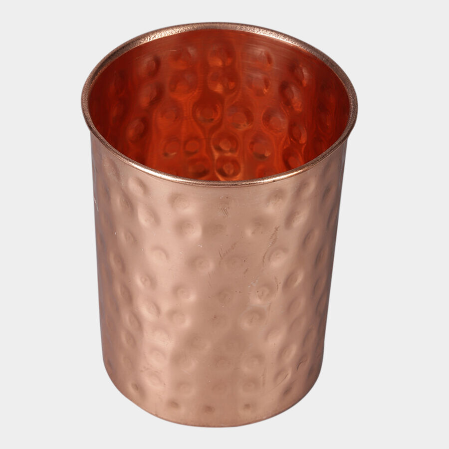 Copper Hammered Tumbler (180ml), , large image number null