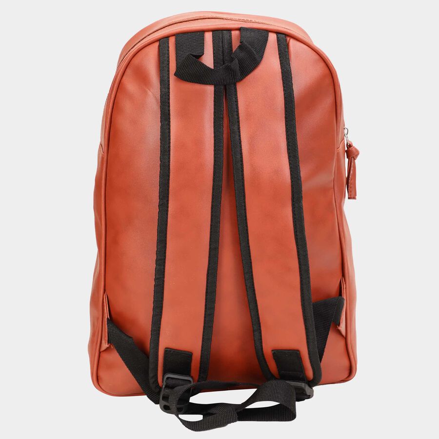 Women's Plain Polyurethane Backpack, , large image number null
