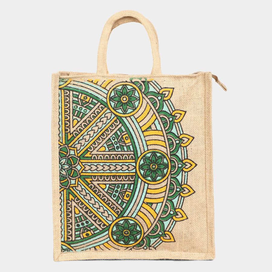 Colour Block Canvas Bag, , large image number null