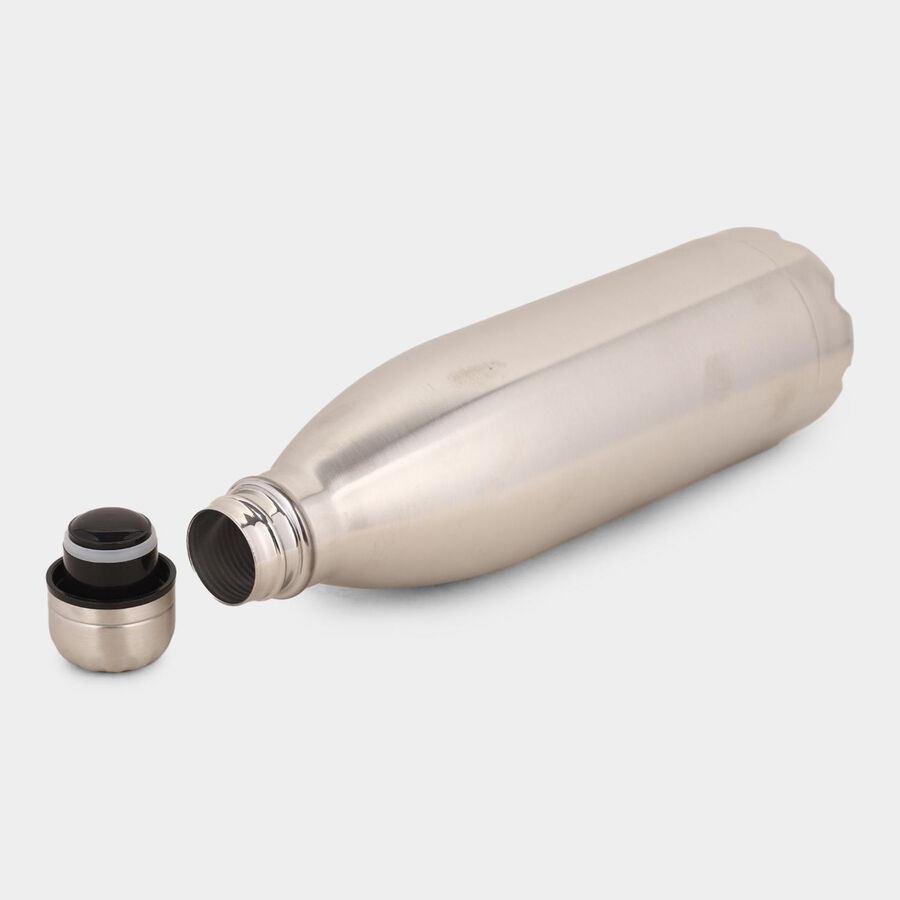 1 L Steel Insulated Bottle | 24 Hours Hot and Cold Water Bottle, , large image number null