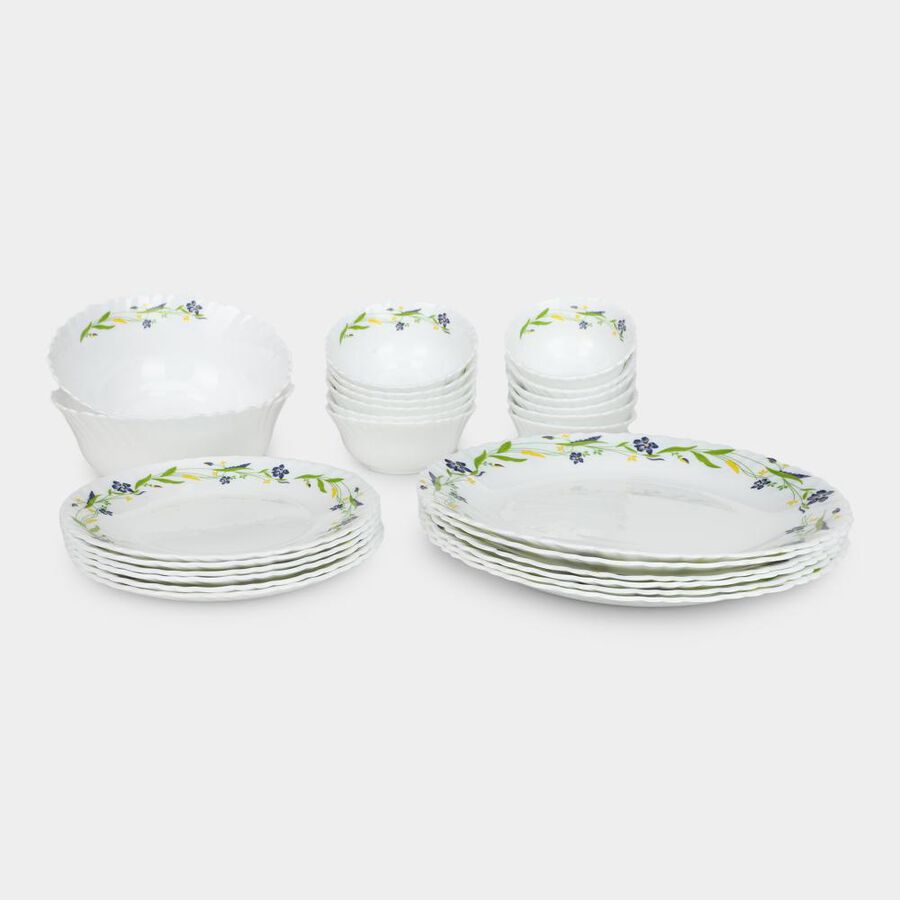 Opalware Dinner Set of 26, , large