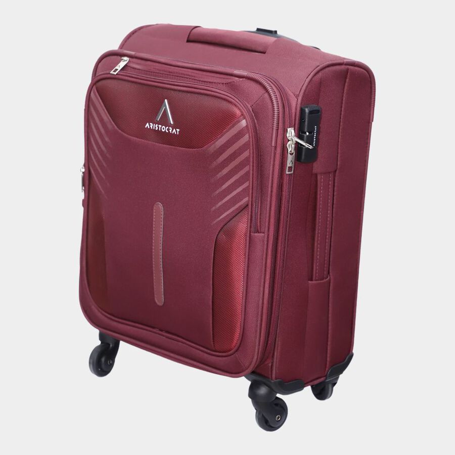 4-Wheel Polyester Soft Case Trolley, Small, , large image number null