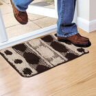 Anti-Skid Brown Polyester Door Mat, , small image number null
